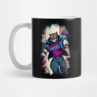 Super Humanize Big Cat Mug